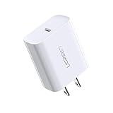UGREEN USB C Charger 18W PD 3.0 Type C Wall Charger Power Delivery for iPhone 11 Pro Max Xs Max XR X 8 Plus, iPad Pro, Google Pixel 3a XL, Samsung Galaxy S10+ S9+, LG V50 ThinQ 5G G8 ThinQ