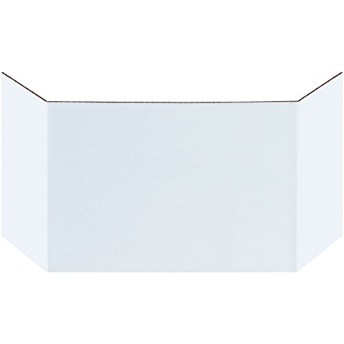 Aviditi Corrugated Bin Divider, 6" W, Oyster White, Case of 100 (BIND6)