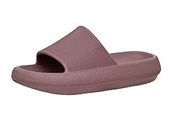 Cushionaire Women's Feather recovery slide sandals