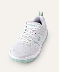 WILSON Women's Pickle Pro Sneaker, White/Surf