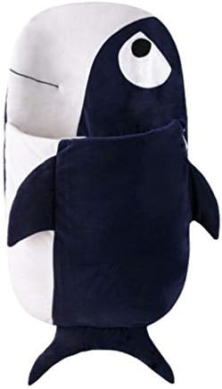 Infant Sleeping Bag Cute Blanket Used in Outdoor Stroller Air-Conditioned Room(Black 105cm(1-3year-old))