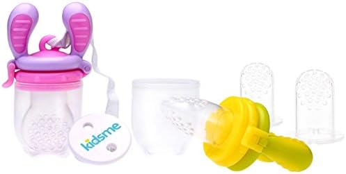 Kidsme Food Feeder Essential Set, Pink