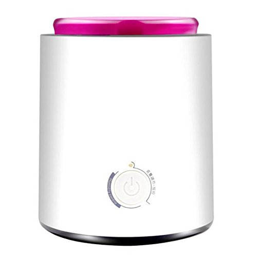 BIGSELLER JY-085 2L Ultrasonic Mute Humidifier Aromatherapy Diffuser Indoor Air Purifying Stepless Adjustable Spray Large Capacity Water Tank Accurate Water Level Cylindrical , Pink