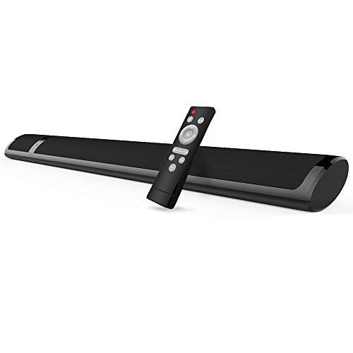 Sound Bars for TV,Cowin meidong 2019 Upgraded 36-Inch TV Sound Bar Wired and Wireless Bluetooth Audio Speakers with Optical Cable/RCA/AUX/Coax Cable/Remote Control