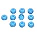 Bluecell 5 Pair Large Blue color Silicone Replacement Ear Buds Tips for Audio-Technica Skullcandy Monster Sony Ultimate Ears Sharp Sennheiser Plantronics TDK Phillips Panasonic Denon Griffin JVC