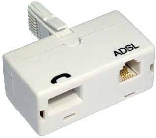 World of Data ADSL Micro Filter for BT Broadband RJ11 Router Modem Twin Triple