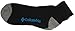 Columbia Mens 3-pk. Athletic Quarter Crew Socks 10-13 Black