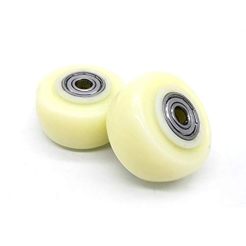2Pcs Sofa Bed Casters Nylon Wheel 40mm Castors Nylon Load Roller