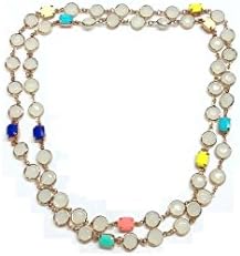 Sempre London "The Royal Designer Piece" Swiss Cubic Zirconia Verano "PAST, PRESENT, FUTURE " Necklace with 18k Gold Plated ..For those Royal Looks....