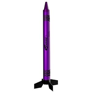 Estes Planet Purple Crayon Rocket Model Rocket Kit