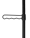 Finnhomy Heavy Duty Rolling Garment Rack Clothes Rack with Double Hanger Rods and Shelves, Portable Closet Organizer with Wheels, 1'' Diameter Thicken Steel Tube Hold Up to 300Lbs, Black