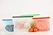 Reusable Silicone Food Storage Bags - 4 Pack Sandwich Storage Silicon Freezer Bags - 2 Large 50oz, 2 Medium 30oz Airtight Ziplock Snack Silicone Bags - Silicone Bags Reusable