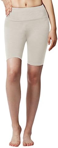 ACTICLO Women's Tummy Control Fitness Workout Running Yoga Shorts Plus Size (S-3XL)