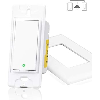 3 Way Smart Light Switch (Only One Needed), Meross WiFi Light Switch Compatible with Alexa, Google Assistant and IFTTT, LED Smart Switch with Voice Control, Schedule, Remote Control, ETL/FCC Listed