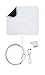 Winegard FL-55YR FlatWave Amplified Razor Thin HDTV Indoor Antenna (Renewed)
