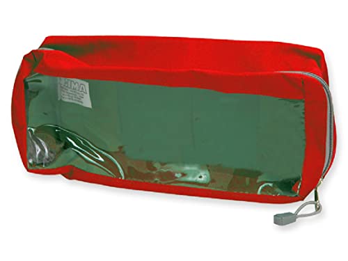 GIMA E2 Rectangular Bag with Window, Red — image 1