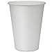 NYHI 50-Pack White Paper Disposable Cups – Hot/Cold Beverage Drinking Cup for Water, Juice, Coffee or Tea – Ideal for Water Coolers, Party, or Coffee On the Go’ (10 oz)