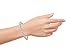 NYC Sterling 3mm Round Cubic Zirconia Classic Tennis Bracelet (yellow-gold-plated-brass)