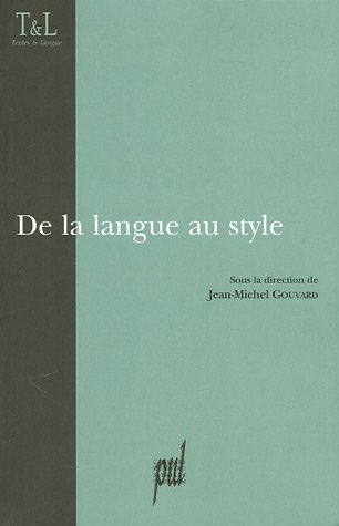 De la langue au style