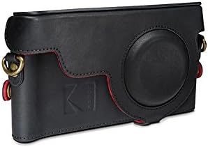KODAK PHONES Ektra Phone Leather Camera Case (Black/Red)