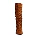 West Blvd Saigon Slouch Slouch Boots, Tan Suede, 11