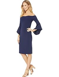 bebe vestido de mujer sin hombros con mangas fluidas