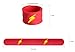 Justice League Superhero Slap Bracelet for Kids Boys & Girls Birthday Party Supplies Favors (14 Pack Assorted Superheros)