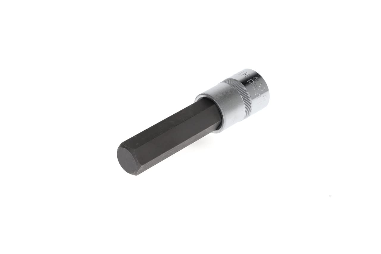 GEDORE red Screwdriver bit socket long hex, 17 mm AF, 1/2" 12.5 mm, Screwdriver bit socket, Tool, R62551719, Steel