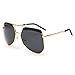 2017 Fashion Women Large Metal Oversized Aviator Polarized Driver Sunglasses