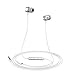 in Ear Headphones SDFLAYER Silverlight Earbuds with Line-in Microphone Heavy Bass Dynamic Driver Earphones with Non Tangle TPE Cord for Running Gym Android Phones Music Player iPhone Not for iOS