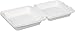 Amazon Basics Compostable Clamshell Take-Out Food Container, 9