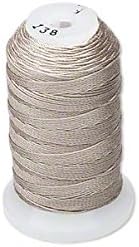 Purely Silk Thread Grey Size FFF 92 Yards (84.1m)