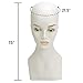 BHD BEAUTY Wig Display Female Mannequin Head 15 Inch Wig, Hat, Sunglasses, Jewelry Display