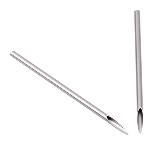 EH-LIFE 10pcs/bag Surgical Steel Tattoo Piercing Needles Medical Tattoo Needle For Navel Nose/Lip/Ear Piercing 16G1
