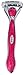 Schick Quattro Blade for Women Razor w Metal Handle - Bulk Packaging