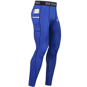 MEETWEE heren Leggings Heren Compressie Sport Leggings