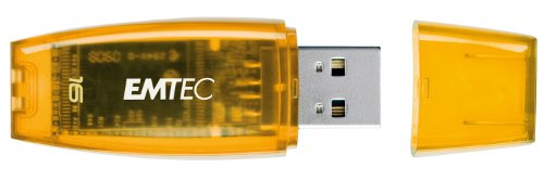 EMTEC C400 Candy II Series 16 GB USB 2.0 Flash Drive (Orange)