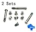 Bluecell Repair Replacement Screws for Unibody Apple Macbook Pro A1278 A1286 13" 15" 17" 2 Sets of 10 (Not for Retina Display) primary