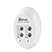 BONAI 9V Charger,2 Bay Independent Smart Battery Charger for 9V Rechargeable Li-ion & Ni-MH Batteries