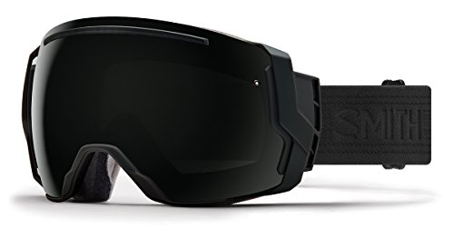Smith Optics Adult I/O 7 Snowmobile Goggles Blackout / ChromaPop Sun Black