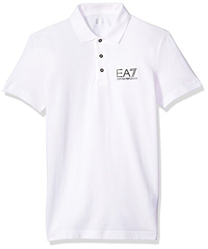 ea7 white polo