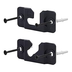 Seayoo 1 Pair of Black Wall Mount Bracket