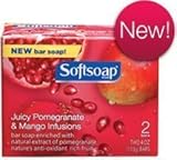 Softsoap Juicy Pomegranate & Mango Infusions Bar