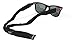 Koala Lifestyle Croakies Cotton Suiters Eyewear Retainer Sunglass Strap | Adjustable Eyeglass & Sports Glasses Holder Keeper Lanyard | 2pk Bundle + Cloth, Black