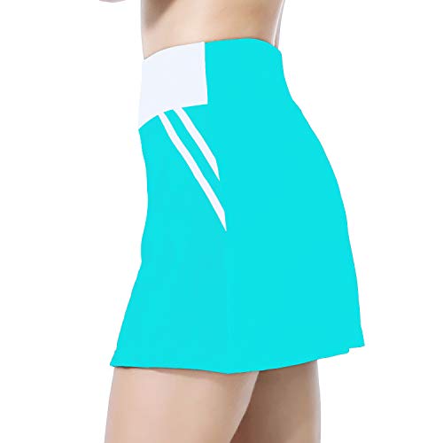 image for beroy Summer Womens Sports Skirts Athletic Skorts Active Shorts with P