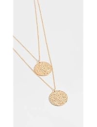 Gorjana - Conjunto de collar para mujer con capa de Faye