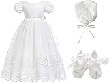 Glamulice Baby Girls Newborn Satin Christening