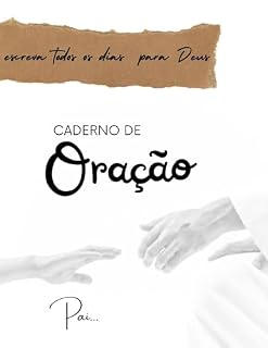 Livro Caderno de oração : Escreva para Deus todos os dias