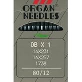 Organ DB X 1 Industrial Needles 16X257 Size 80/12 (10pk)