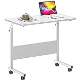 SogesHome 31.5 inch Adjustable Mobile Bed Table